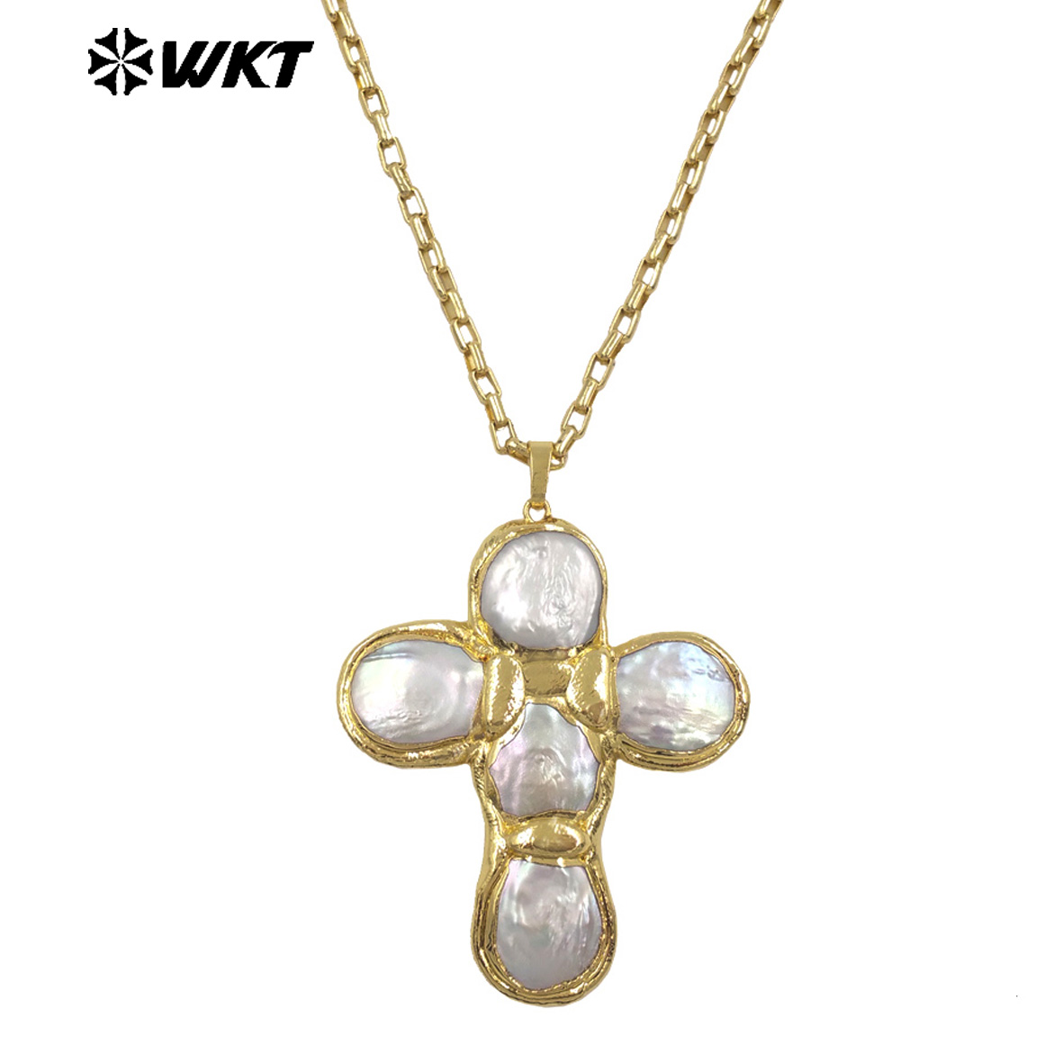 WT-JN349 Neuestes Design Natür – Pearl Trim Chain Bewertung und Preis